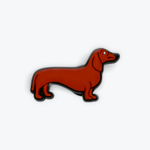 Sausage Dog Shoe Charm