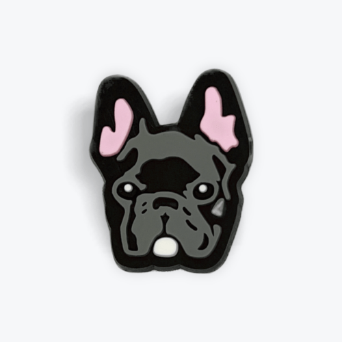 Dog Frenchie Shoe Charms
