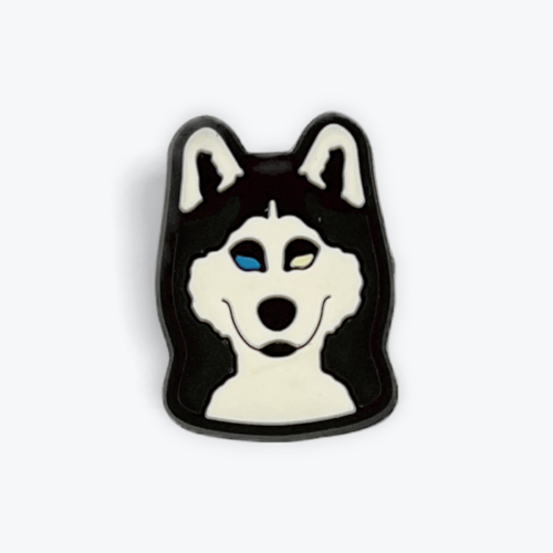 Shoe Charm Dog Husky