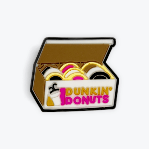Dunkin Box Donuts Shoe Charm