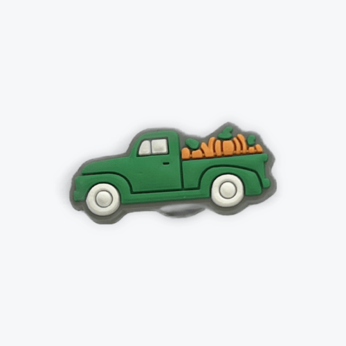 Farm Truck Shoe Charm