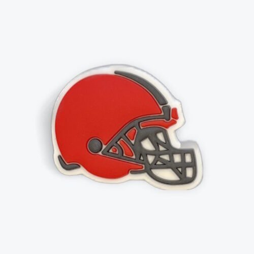 Red Helmet Shoe Charm
