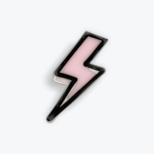 Lightning Bolt Shoe Charm