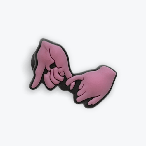 Pinkie Promise Shoe Charms