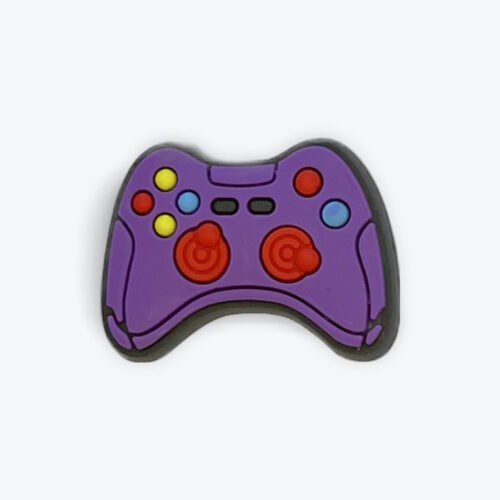 Purple Controller Shoe Charm