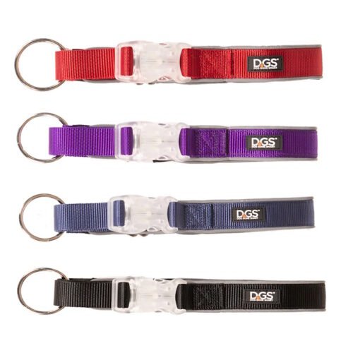 DGS rechargeable LED Safety Dog Collar_Colours