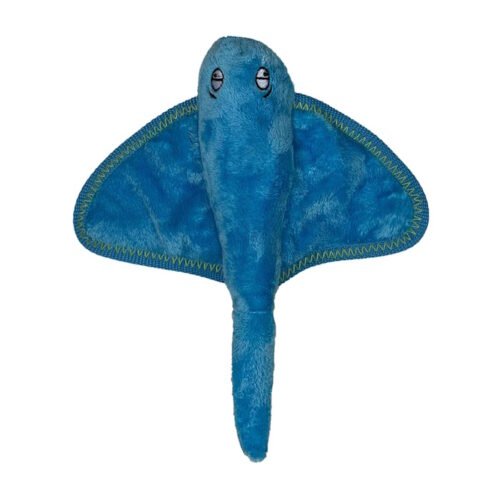 Spunky Pup Clean Earth Dog Toy_Stingray Top