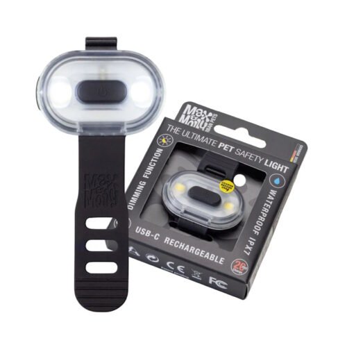 Max and Molly Safety Ultra LED Dog Safety Light_Black